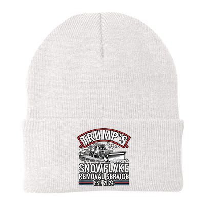 TrumpS Snowflake Removal Service Est. 2024 Funny Trump 2025 Knit Cap Winter Beanie