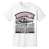 TrumpS Snowflake Removal Service Est. 2024 Funny Trump 2025 Kids T-Shirt