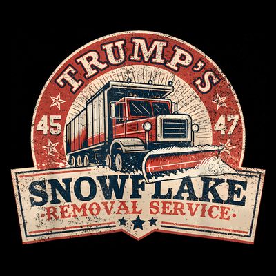 TrumpS Snowflake Removal Service Funny Trump Vintage T-Shirt