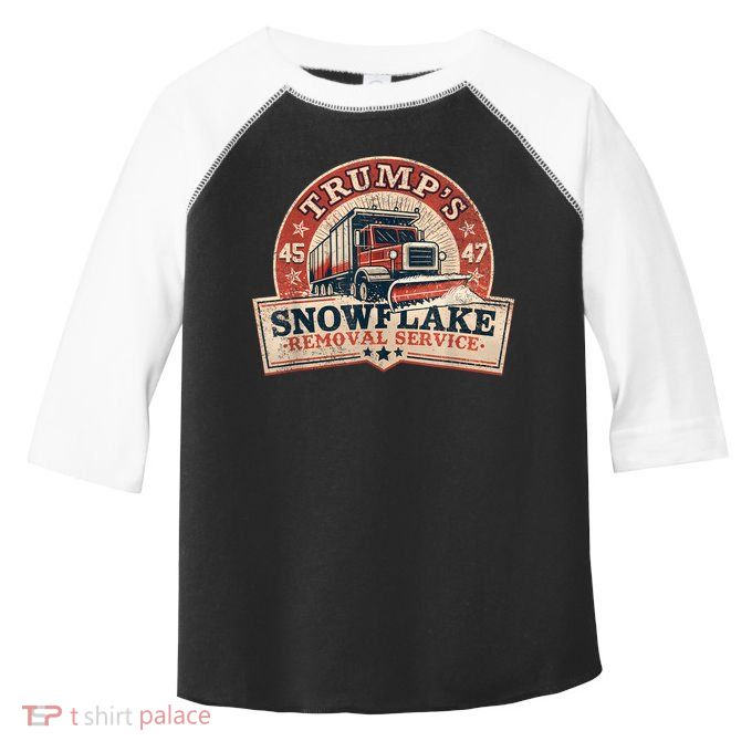 TrumpS Snowflake Removal Service Funny Trump Vintage Toddler Fine Jersey T-Shirt