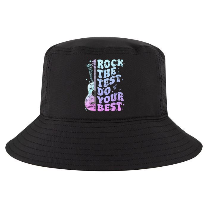 Teachers Students Rock The Test Do Your Best Cool Comfort Performance Bucket Hat