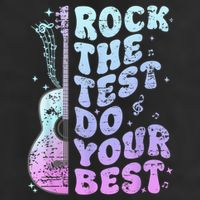 Teachers Students Rock The Test Do Your Best Cool Comfort Performance Bucket Hat