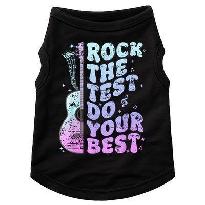 Teachers Students Rock The Test Do Your Best Doggie Tank