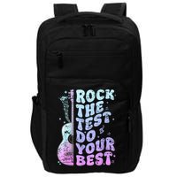 Teachers Students Rock The Test Do Your Best Impact Tech Backpack