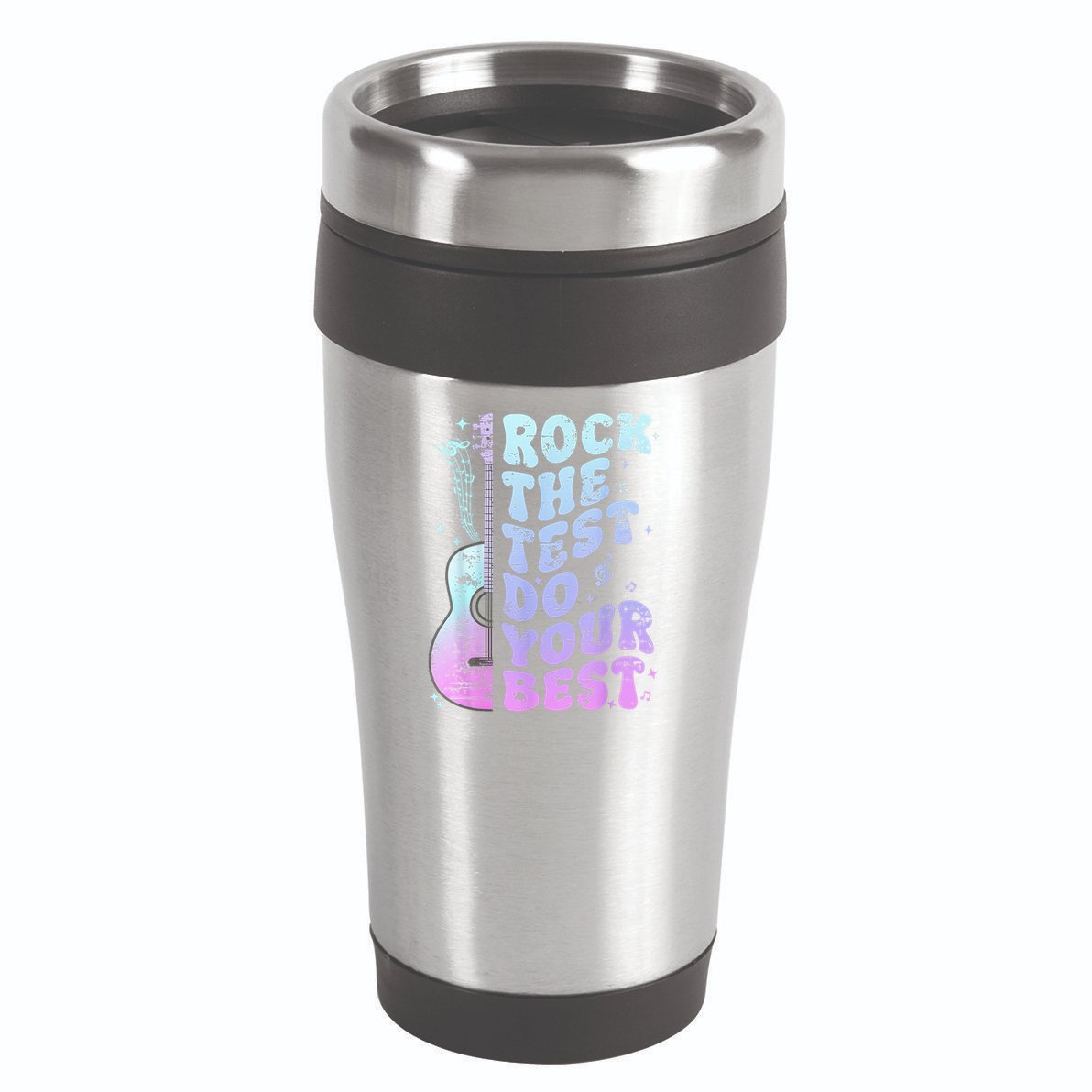 Teachers Students Rock The Test Do Your Best 16oz Travel Tumbler