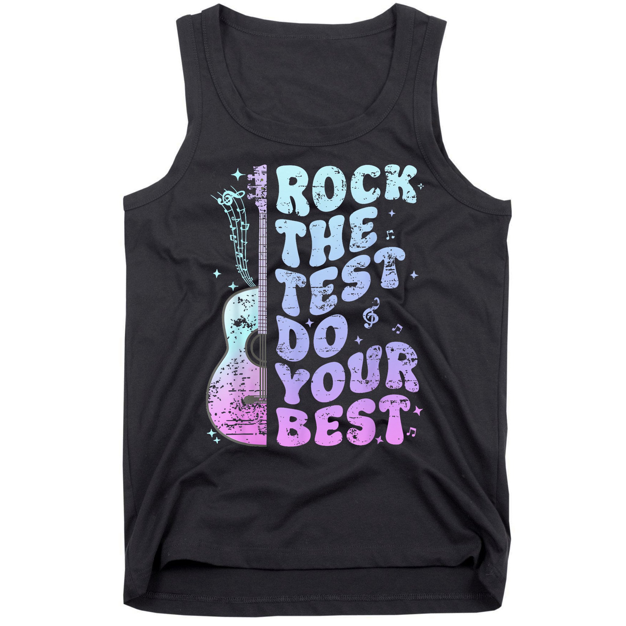 Teachers Students Rock The Test Do Your Best Tank Top