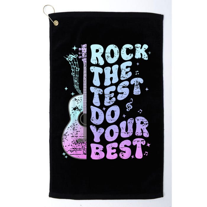Teachers Students Rock The Test Do Your Best Golf Towel
