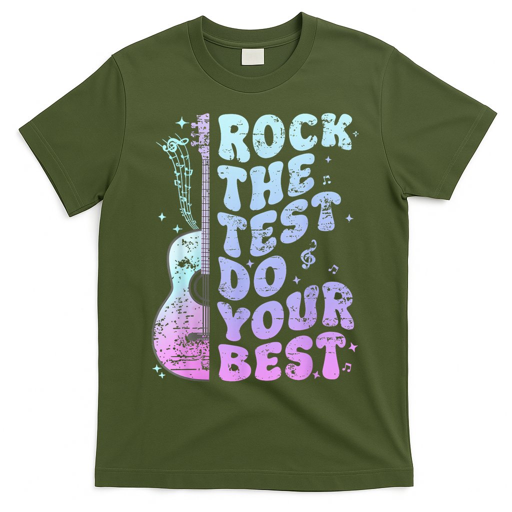 Teachers Students Rock The Test Do Your Best T-Shirt