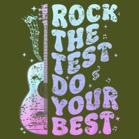 Teachers Students Rock The Test Do Your Best Sustainable Bucket Hat