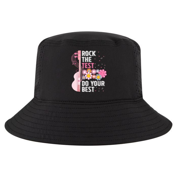 Teachers Students Rock The Test Do Your Best Cool Comfort Performance Bucket Hat