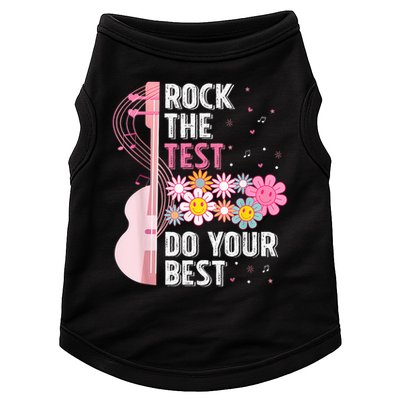 Teachers Students Rock The Test Do Your Best Doggie Tank