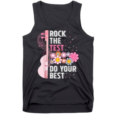 Teachers Students Rock The Test Do Your Best Tank Top