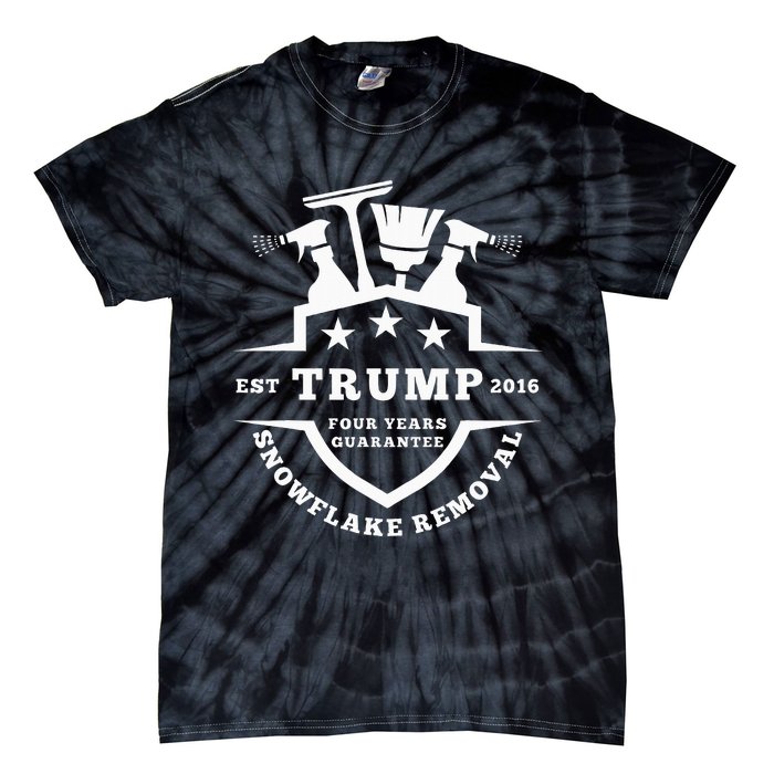 Trump Snowflake Removal Est 2016 Four Year Guaran Tie-Dye T-Shirt