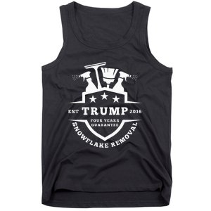 Trump Snowflake Removal Est 2016 Four Year Guaran Tank Top