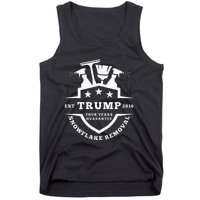 Trump Snowflake Removal Est 2016 Four Year Guaran Tank Top