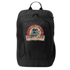 TrumpS Snowflake Removal Service City Backpack