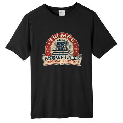 TrumpS Snowflake Removal Service Tall Fusion ChromaSoft Performance T-Shirt