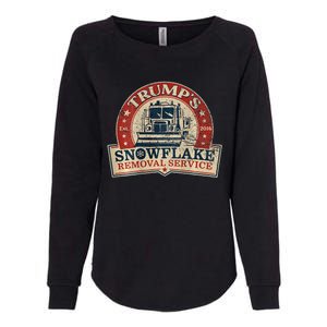 TrumpS Snowflake Removal Service Womens California Wash Sweatshirt