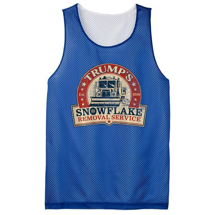 TrumpS Snowflake Removal Service Mesh Reversible Basketball Jersey Tank