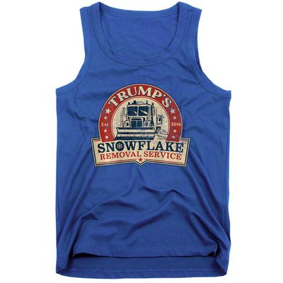 TrumpS Snowflake Removal Service Tank Top