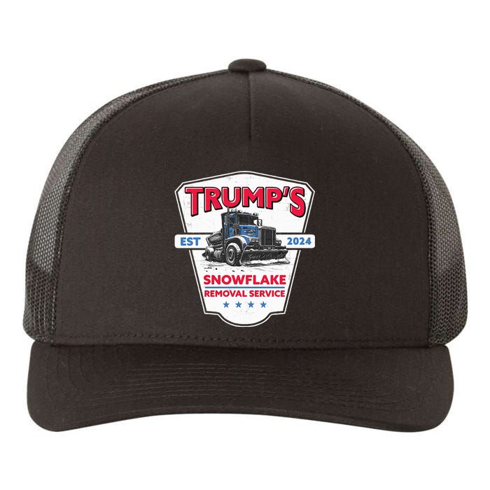 TrumpS Snowflake Removal Service Funny Trump 2024 Yupoong Adult 5-Panel Trucker Hat