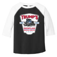 TrumpS Snowflake Removal Service Funny Trump 2024 Toddler Fine Jersey T-Shirt