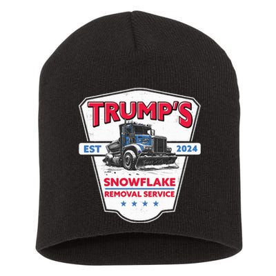 TrumpS Snowflake Removal Service Funny Trump 2024 Short Acrylic Beanie