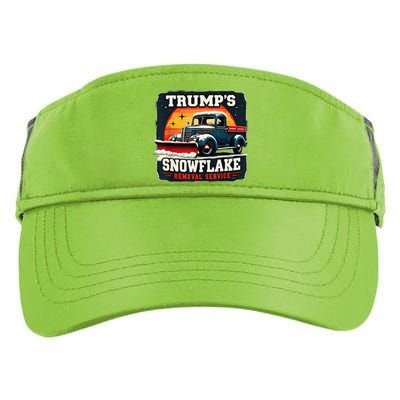 TrumpS Snowflake Removal Service Funny Trump 2024 Adult Drive Performance Visor