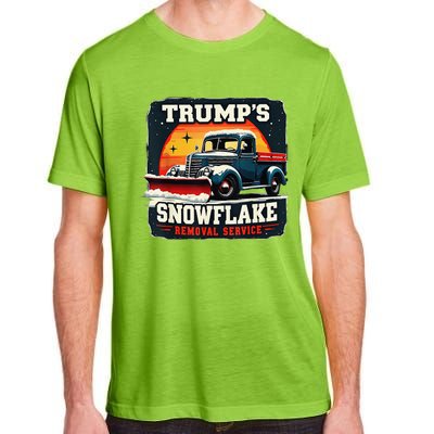 TrumpS Snowflake Removal Service Funny Trump 2024 Adult ChromaSoft Performance T-Shirt