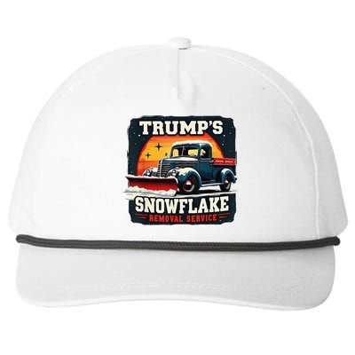 TrumpS Snowflake Removal Service Funny Trump 2024 Snapback Five-Panel Rope Hat