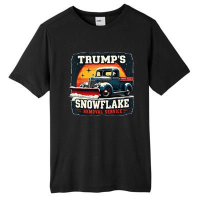 TrumpS Snowflake Removal Service Funny Trump 2024 Tall Fusion ChromaSoft Performance T-Shirt