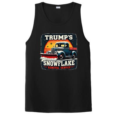 TrumpS Snowflake Removal Service Funny Trump 2024 PosiCharge Competitor Tank