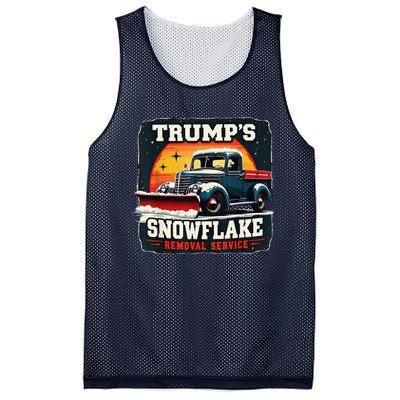 TrumpS Snowflake Removal Service Funny Trump 2024 Mesh Reversible Basketball Jersey Tank