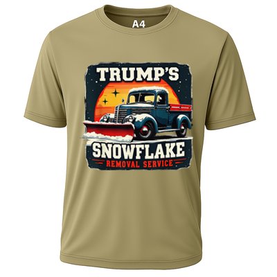 TrumpS Snowflake Removal Service Funny Trump 2024 Cooling Performance Crew T-Shirt