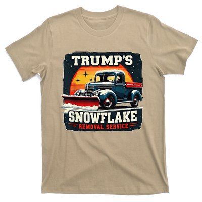 TrumpS Snowflake Removal Service Funny Trump 2024 T-Shirt