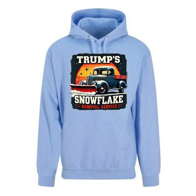 TrumpS Snowflake Removal Service Funny Trump 2024 Unisex Surf Hoodie