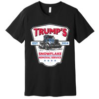 TrumpS Snowflake Removal Service Funny Trump 2024 Premium T-Shirt