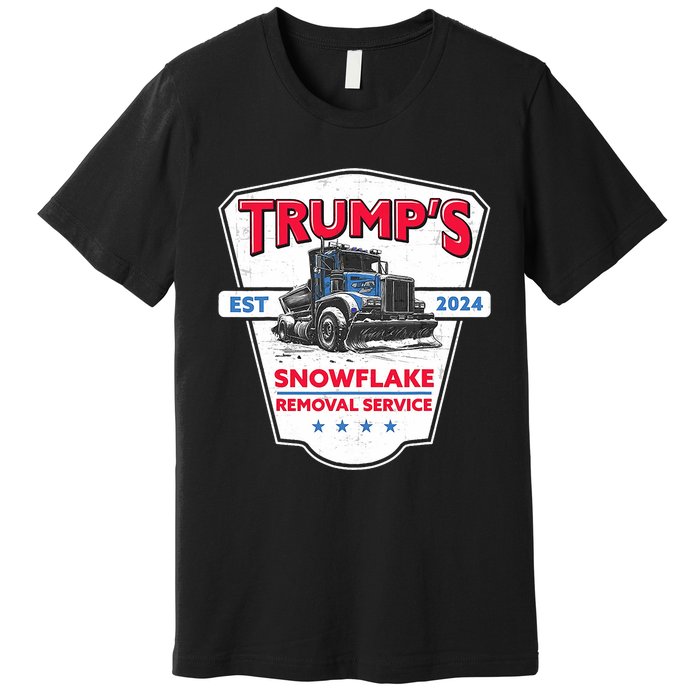 TrumpS Snowflake Removal Service Funny Trump 2024 Premium T-Shirt