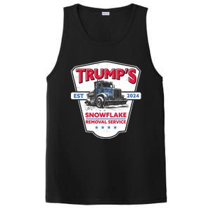 TrumpS Snowflake Removal Service Funny Trump 2024 PosiCharge Competitor Tank