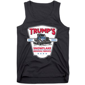 TrumpS Snowflake Removal Service Funny Trump 2024 Tank Top