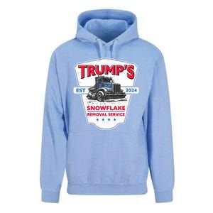 TrumpS Snowflake Removal Service Funny Trump 2024 Unisex Surf Hoodie