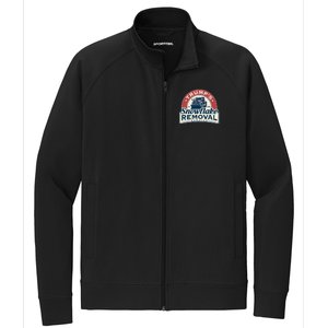 TrumpS Snowflake Removal Service Stretch Full-Zip Cadet Jacket