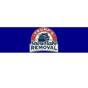 TrumpS Snowflake Removal Service Bumper Sticker