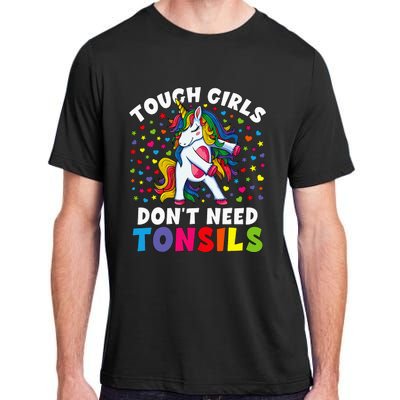 Tonsil Surgery Recovery Gift Unicorn Tonsil Removal Adult ChromaSoft Performance T-Shirt