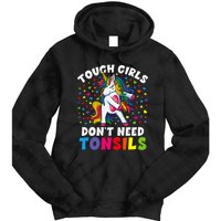 Tonsil Surgery Recovery Gift Unicorn Tonsil Removal Tie Dye Hoodie