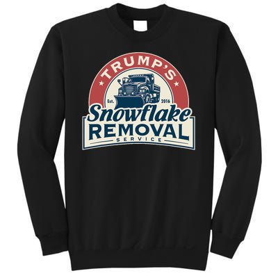 TrumpS Snowflake Removal Service Funny Trump 2024 Sweatshirt