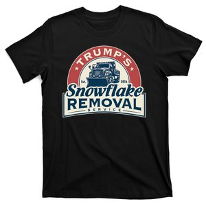 TrumpS Snowflake Removal Service Funny Trump 2024 T-Shirt