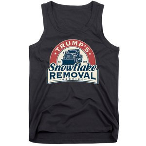 TrumpS Snowflake Removal Service Funny Trump 2024 Tank Top