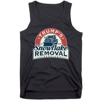 TrumpS Snowflake Removal Service Funny Trump 2024 Tank Top