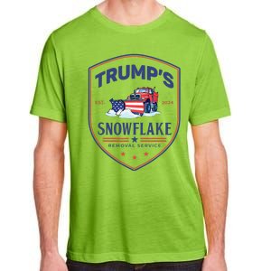 TrumpS Snowflake Removal Service Funny Donald Trump 2024 Adult ChromaSoft Performance T-Shirt